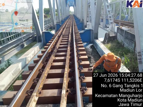 Pacitan Diguncang Gempa M 5,6. KAI Daop 7 Pastikan Jalur Tetap Aman