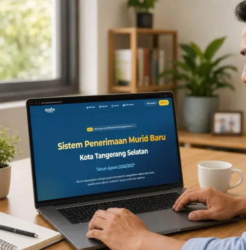 Website SPMB Tangsel Stabil, Orang Tua Nilai Sistem Mudah Dipahami