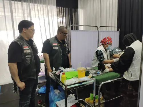 Sambut Hari Jadi ke-6, Royal Riders Indonesia (RoRI) Banten Khitan 50 Anak