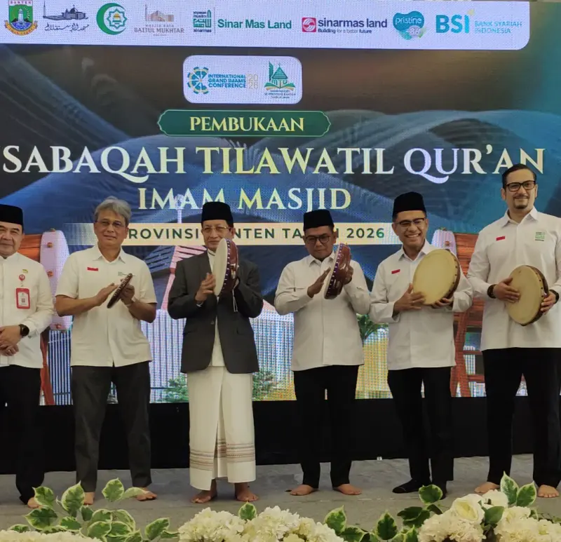 Banten Gelar MTQ Khusus Imam Masjid, Begini Pesan Menang dan Petinggi Sinar Mas Land