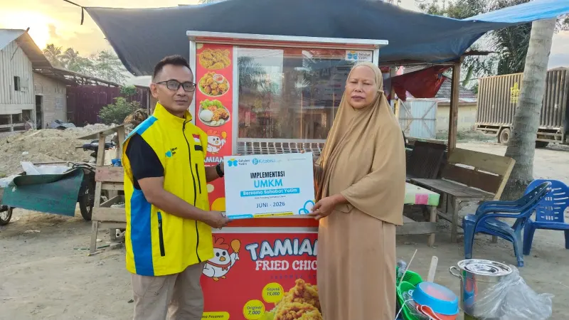 Laznas Sahabat Yatim Bantu Korban Banjir Aceh Tamiang Bangkit Lewat UMKM