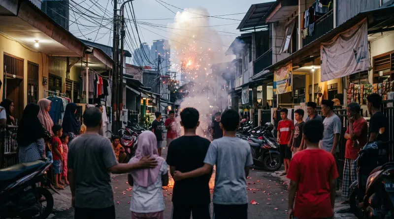 Di Ujung Petasan, Kerukunan Jakarta Diuji