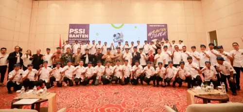 Begini Kata Pilar, Usai Dilantik Jadi Ketua Asprov Banten: Banten Jadi Barometer Sepakbola Nasional