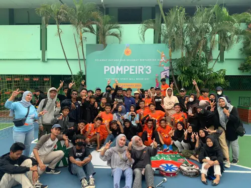 SMPN 2 Tamsel Lolos Ke Final, Debut Pompier 3 Kemenpora