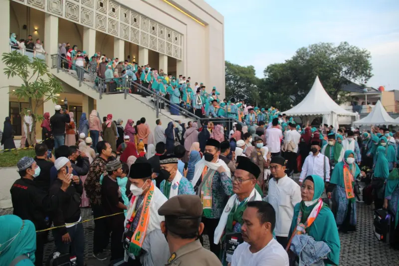Besok, Calon Jamaah Haji Kloter 10 JKG Asal Tangsel Dilepas