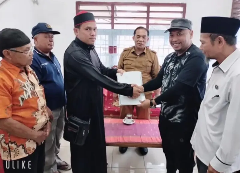Keluarga Almarhum H. A.M Siagian Serahkan Tanah Wakaf 2,4 Hektare pada Yayasan Bayt Al Quran Al Mubarok