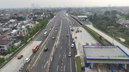 Ruas Tol Pondok Aren-Serpong KM 8 Dibuka Â Dua Arah, Berlaku 28 Juni 2023
