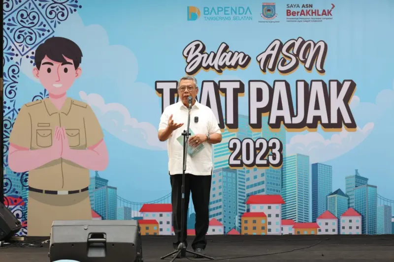 Benyamin: ASN Tangsel Harus Jadi Contoh Taat Pajak dan Motivator Pajak
