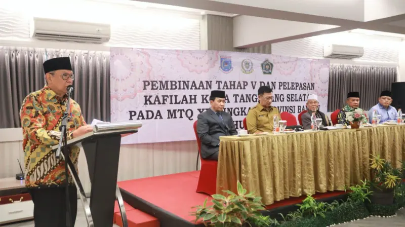 Benyamin Ingin Khafilah Tangsel Tampilkan Terbaik pada MTQ XX