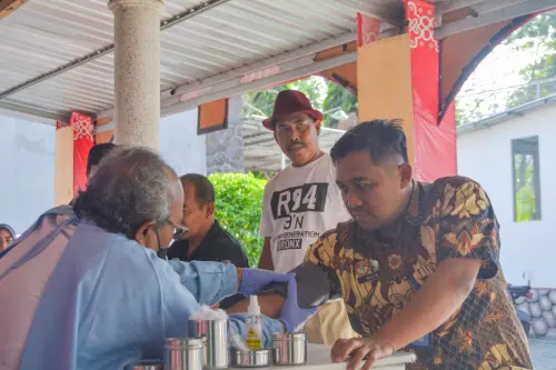 Lapas, Bapas &amp; Imigrasi Kediri Gelar Donor Darah, Rayakan Hari Dharma Karyadhika