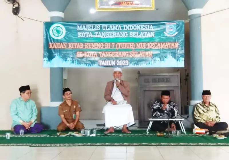 MUI Tangsel Adakan Kajian Kitab Kuning di 7Â  Kecamatan, Upaya Melestarikan Khazanah KeilmuanÂ 