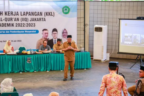 Pesan Walikota Saat Buka KKL Institut Ilmu Al Qur\'an Jakarta, Pelajari Sebelum Turun Lapangan