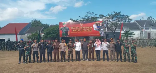 Program TNI Manunggal Membangun Desa Ke-117, Permudah Akses Warga Pojok Kota Kediri