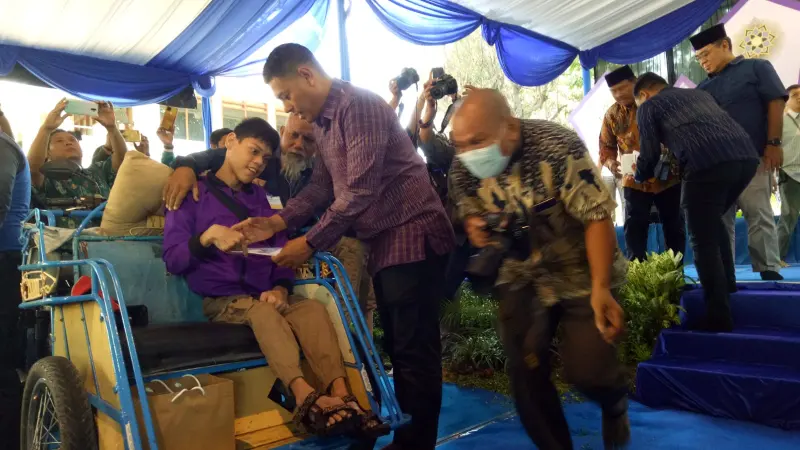 Rangkaian Hari Jadi Kota Kediri Ke-1144, Walikota Santuni 1.641 Yatim Piatu