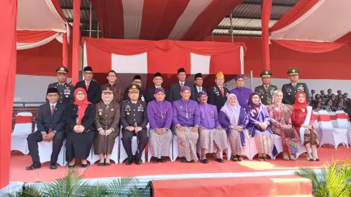 Inspektur Upacara HUT RI, Walkot Kediri Ajak Anak Muda Bangun Negeri