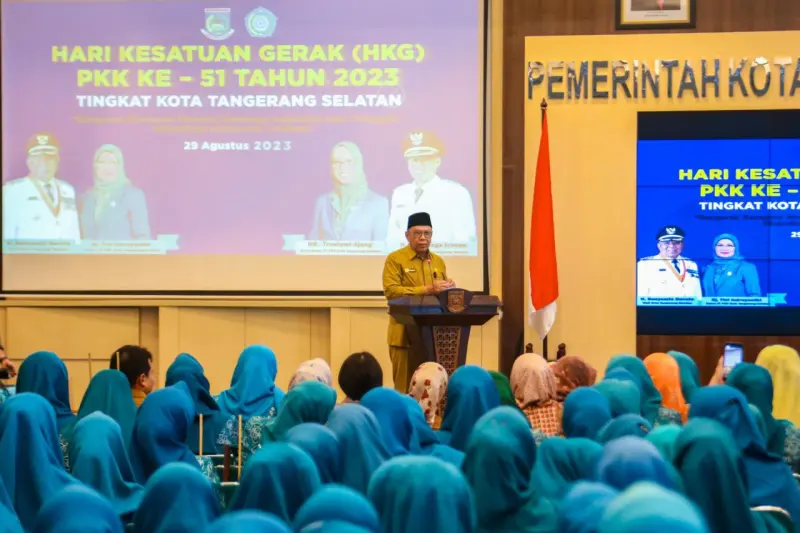 Peringatan HKG ke-51 PKK Jadi Aksi Penghijauan di Kota Tangsel