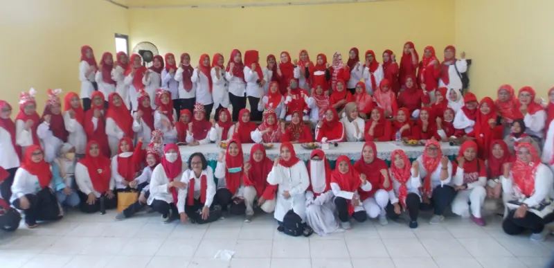 TP PKK Cempaka Putih Rakor Sekaligus Semarak HUT RI&nbsp;