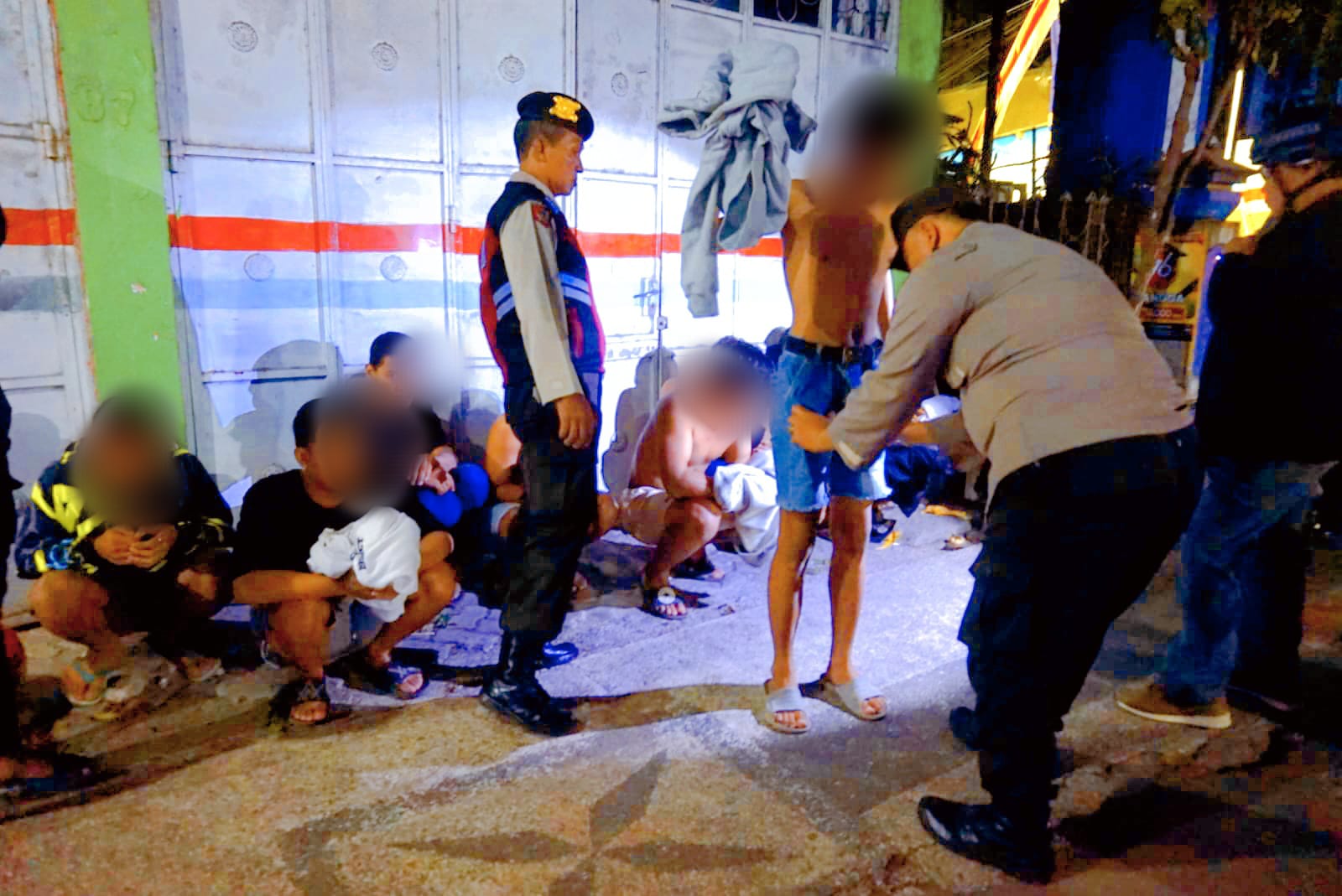 Hendak Tawuran Belasan Pesilat Digagalkan Polsek Mojoroto