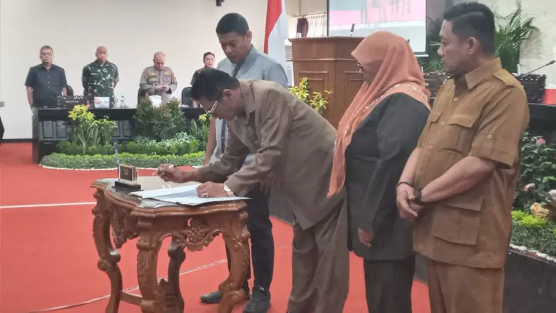 DPRD Kota Kediri Ketok Palu Anggaran Perubahan 2023