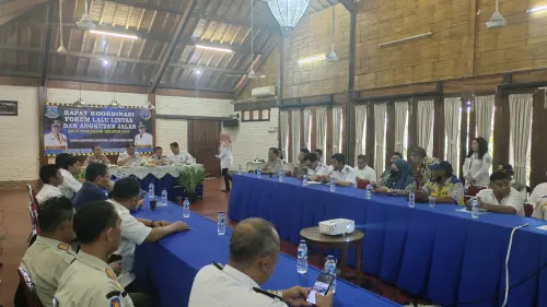 Empat Titik Kemacetan di Tangsel Jadi Bahasan Rakor Forum Lalin Dinas Perhubungan&nbsp;