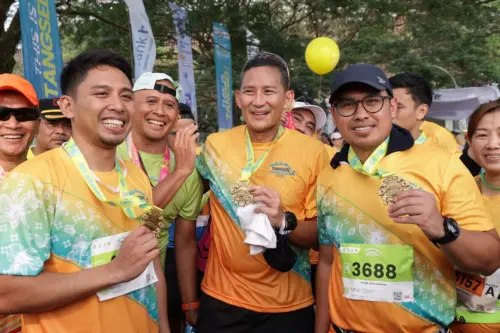 Sandiaga Uno Puji Keberhasilan Tangsel Marathon