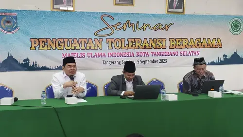 Sekum MUI Tangsel Dorong Perwal Kerukunan Umat Beragama Lahir&nbsp;