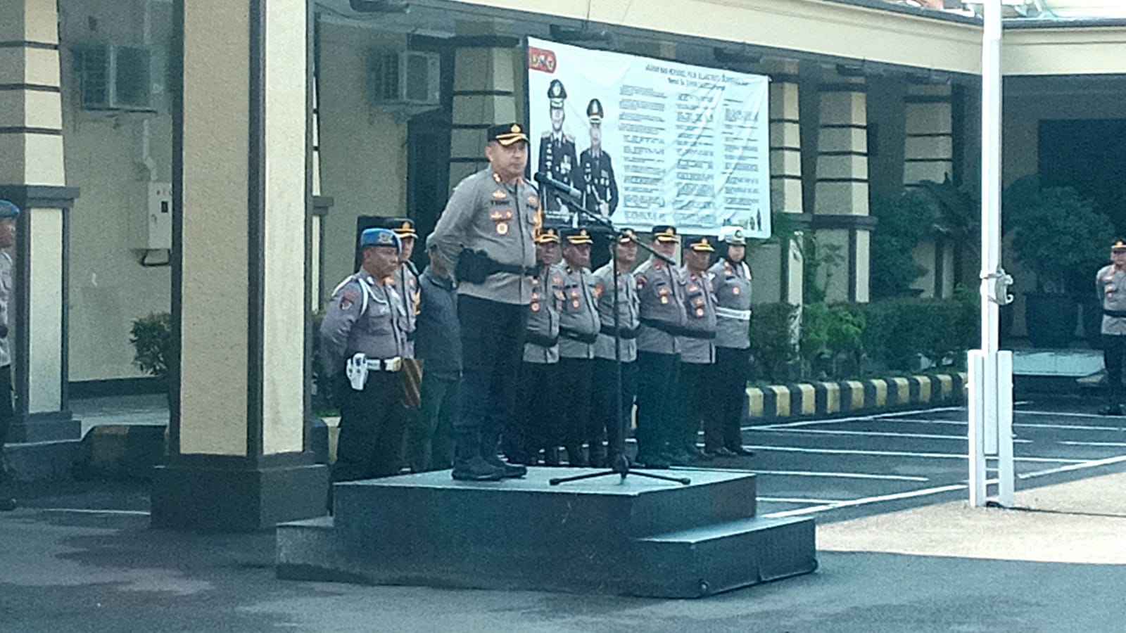 Polres Kediri Kota Apel Kesiapan Pengamanan TPS, Libatkan 376 Personel