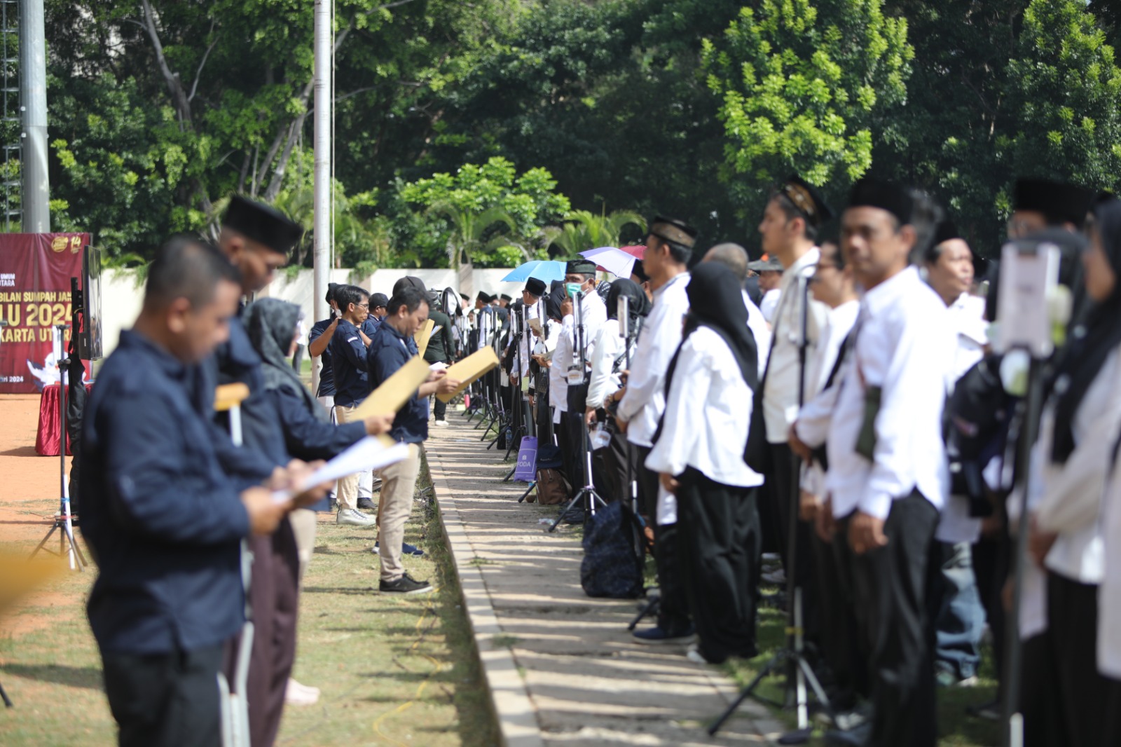 Sebanyak 33.791 Anggota KPPS Jakarta Utara Dilantik