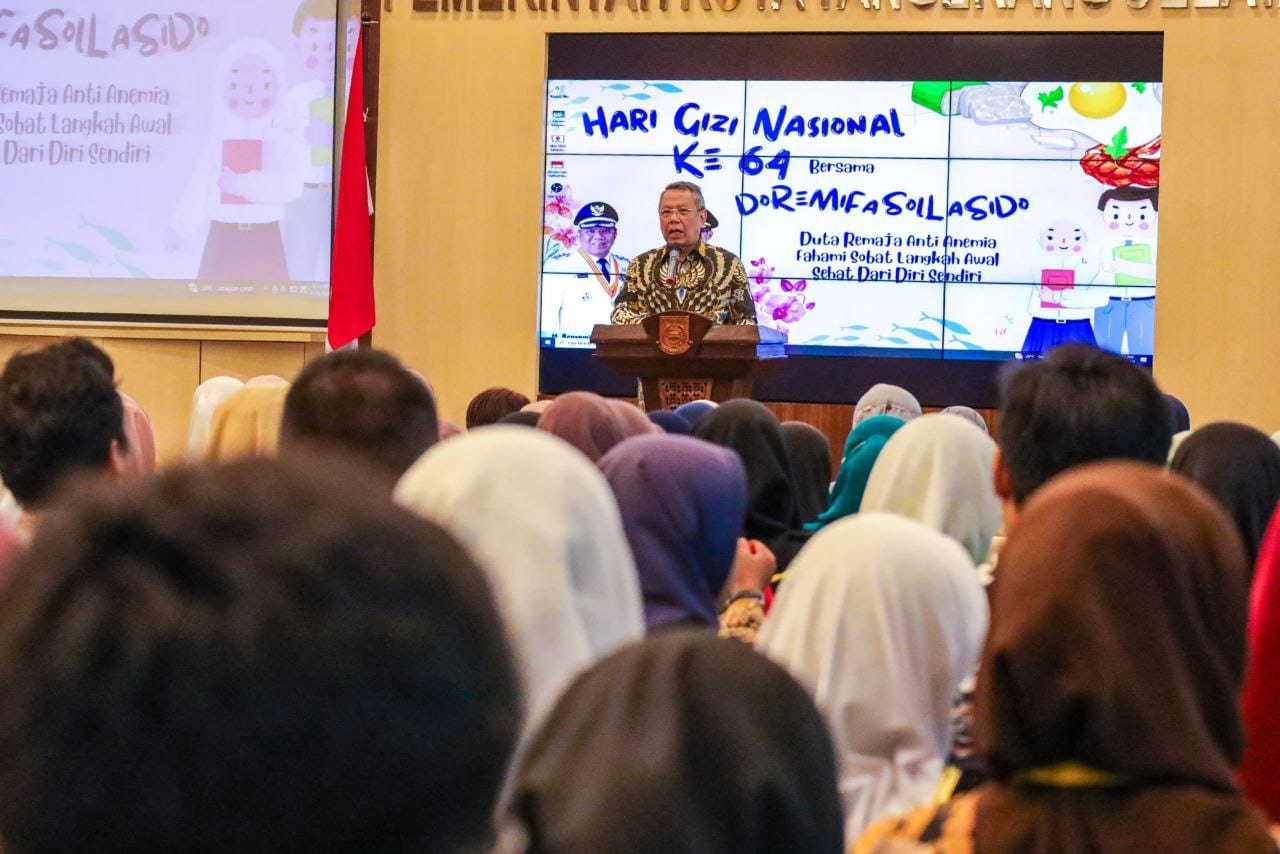 Peringati HGN, Benyamin Fokus Turunkan Angka Stunting Lewat Kolaborasi dan Peran Duta Remaja
