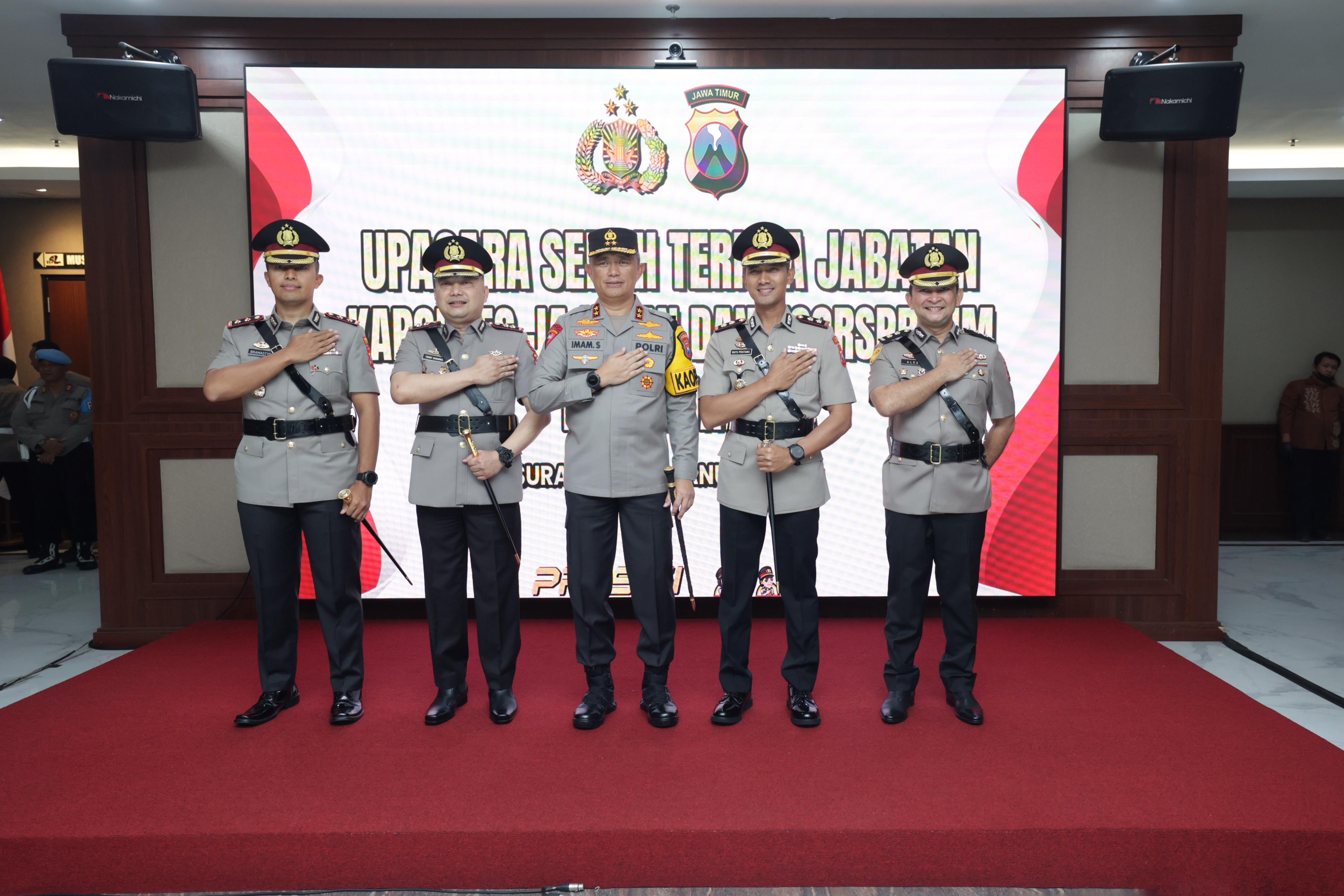 AKBP Bramastyo Priaji Resmi Jabat Kapolres Kediri Kota
