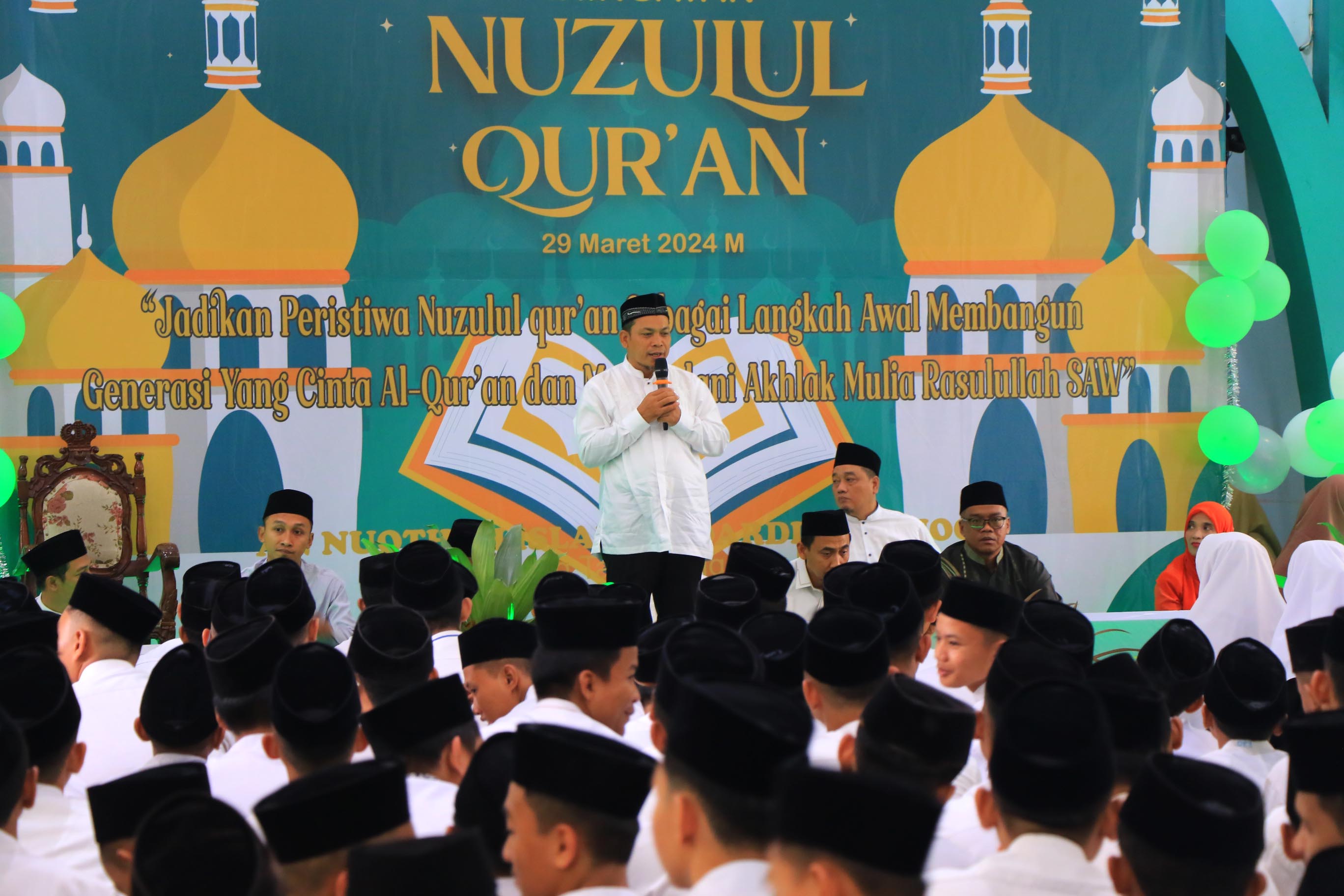 Pj Wali Kota Tangerang Ngabuburit Bareng Santri Ponpes An-Nuqthah