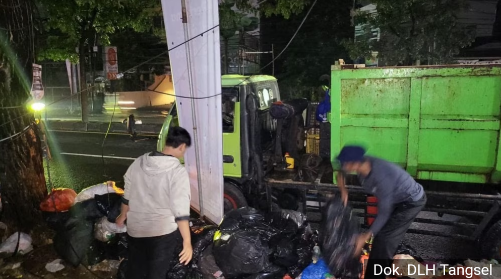 DLH Tangsel Catat Volume Sampah Naik 20 Persen Selama Idul Fitri