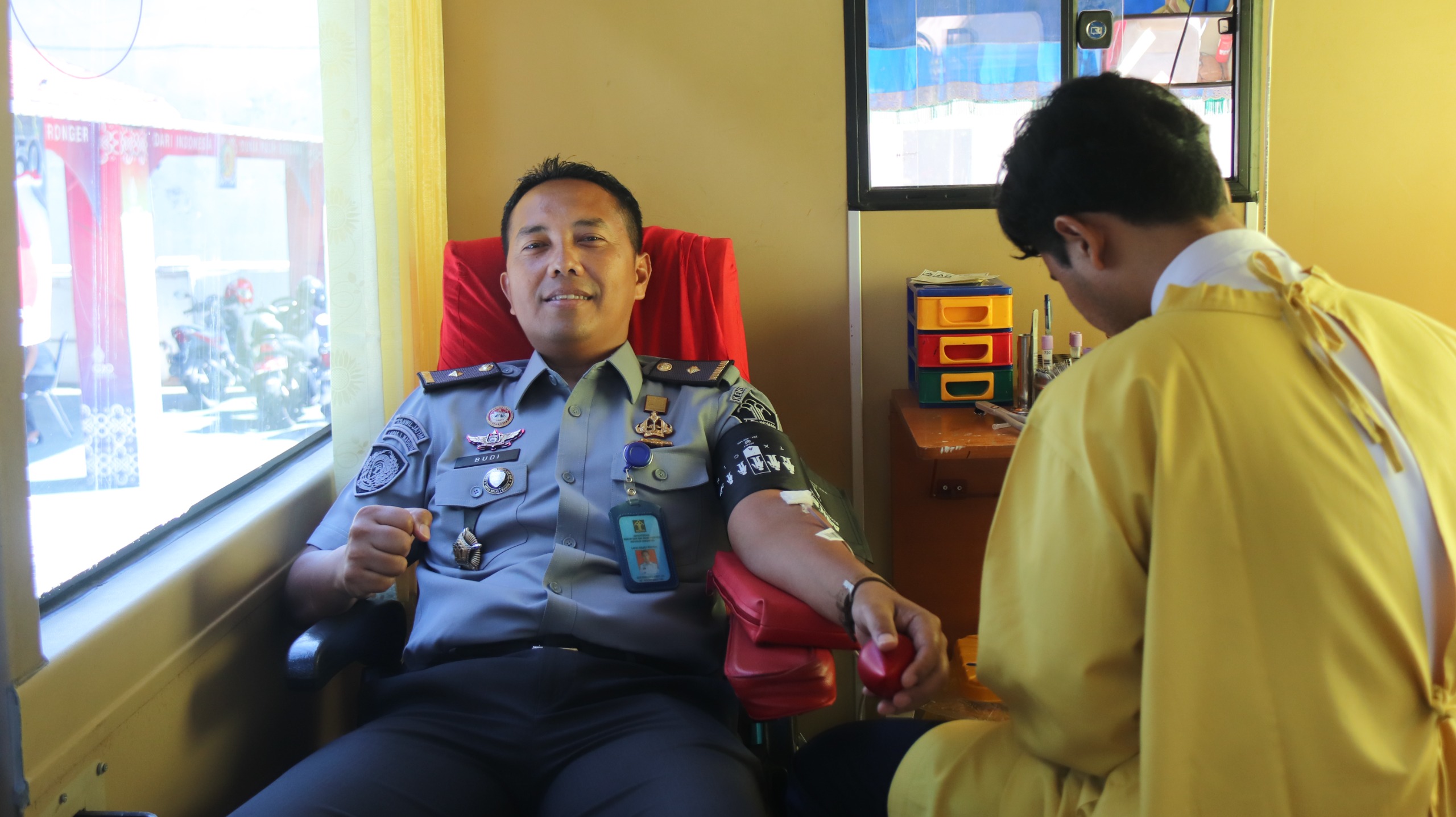 Peringati Hari Bhakti Pemasyarakatan Ke-60, Lapas Kediri Gelar Donor Darah