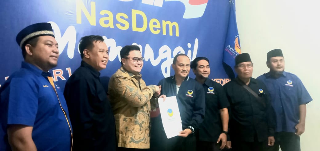 Petahana Mas Dito Masuk PenjaringanÂ  DPD NasDem Kediri