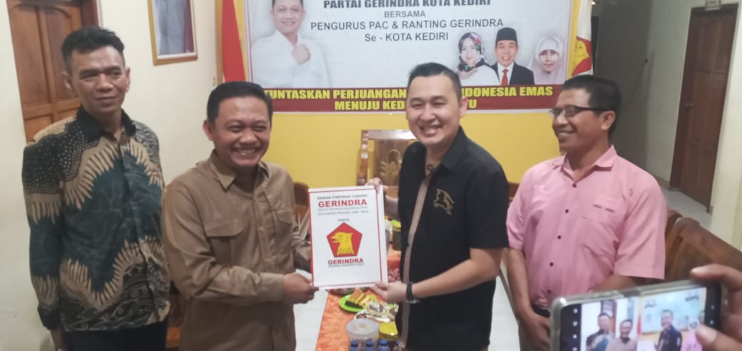 Partai Besutan Prabowo Dukung Bro Ronny Sebagai Calon Wali Kota Kediri