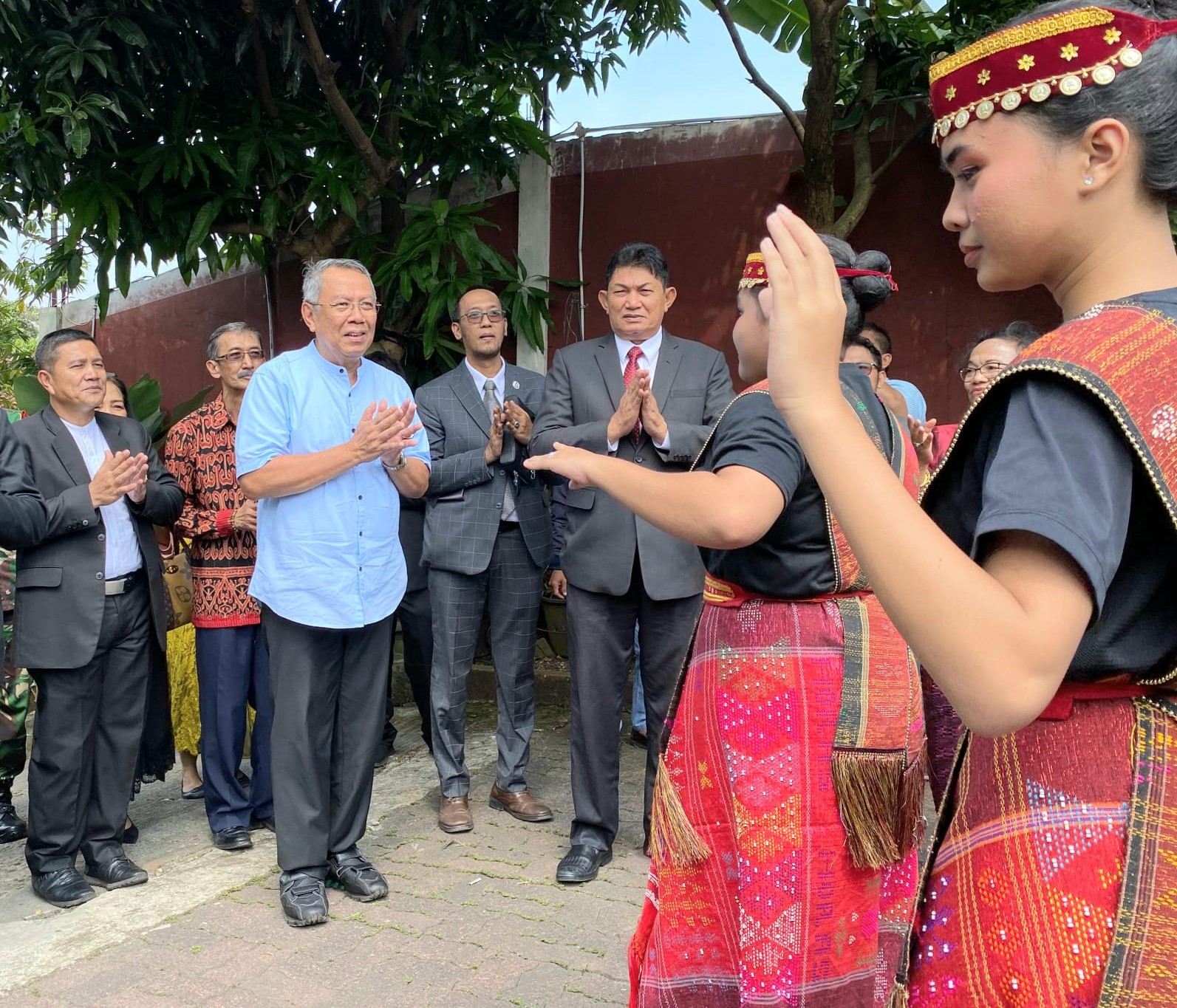 Hadiri HUT HKBP Pamulang Ke-33, Benyamin Berpesan Jaga Toleransi