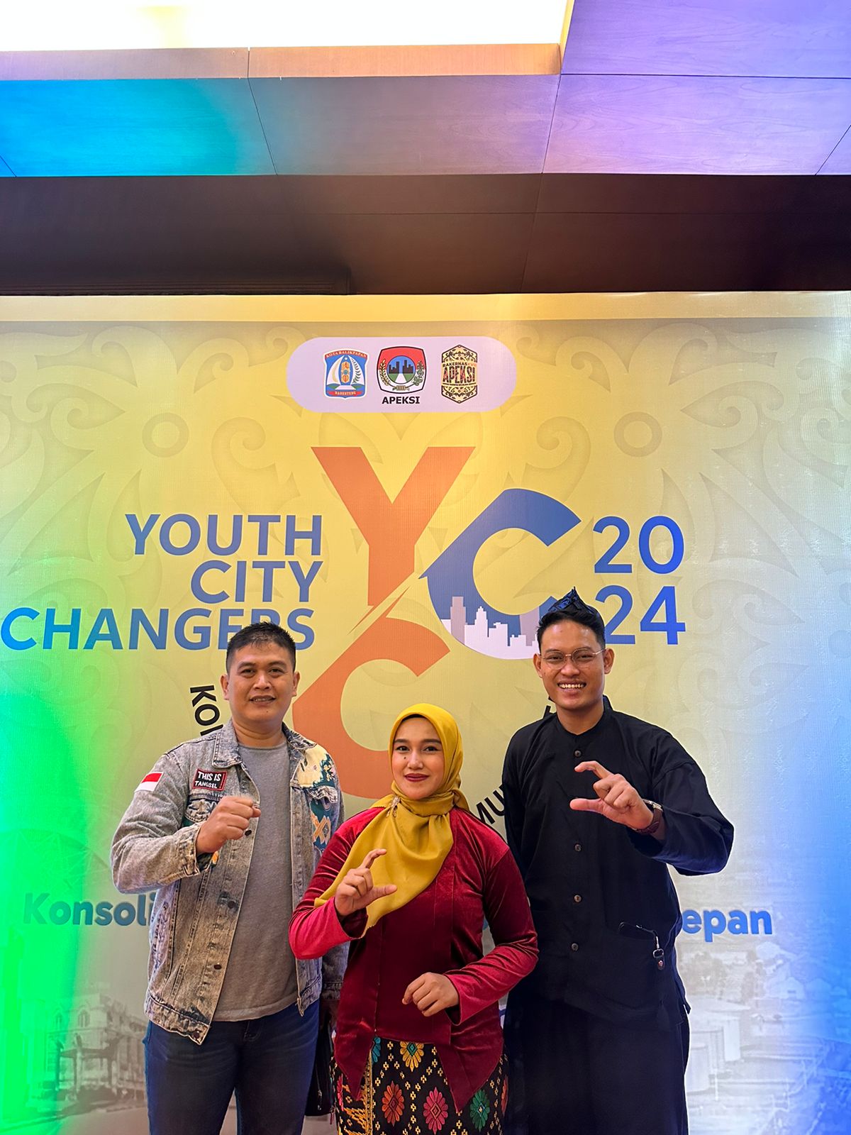 Delegasi Tangsel Bicara Residensi Toleransi  Dalam AjangÂ  Youth City Changers Di Balikpapan