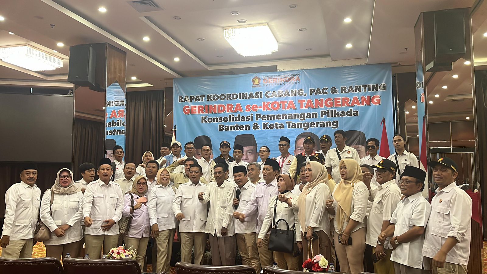 Partai Gerindra Kota Tangerang Gelar Konsolidasi, Siapkan Strategi Pemenangan Pilkada 2024
