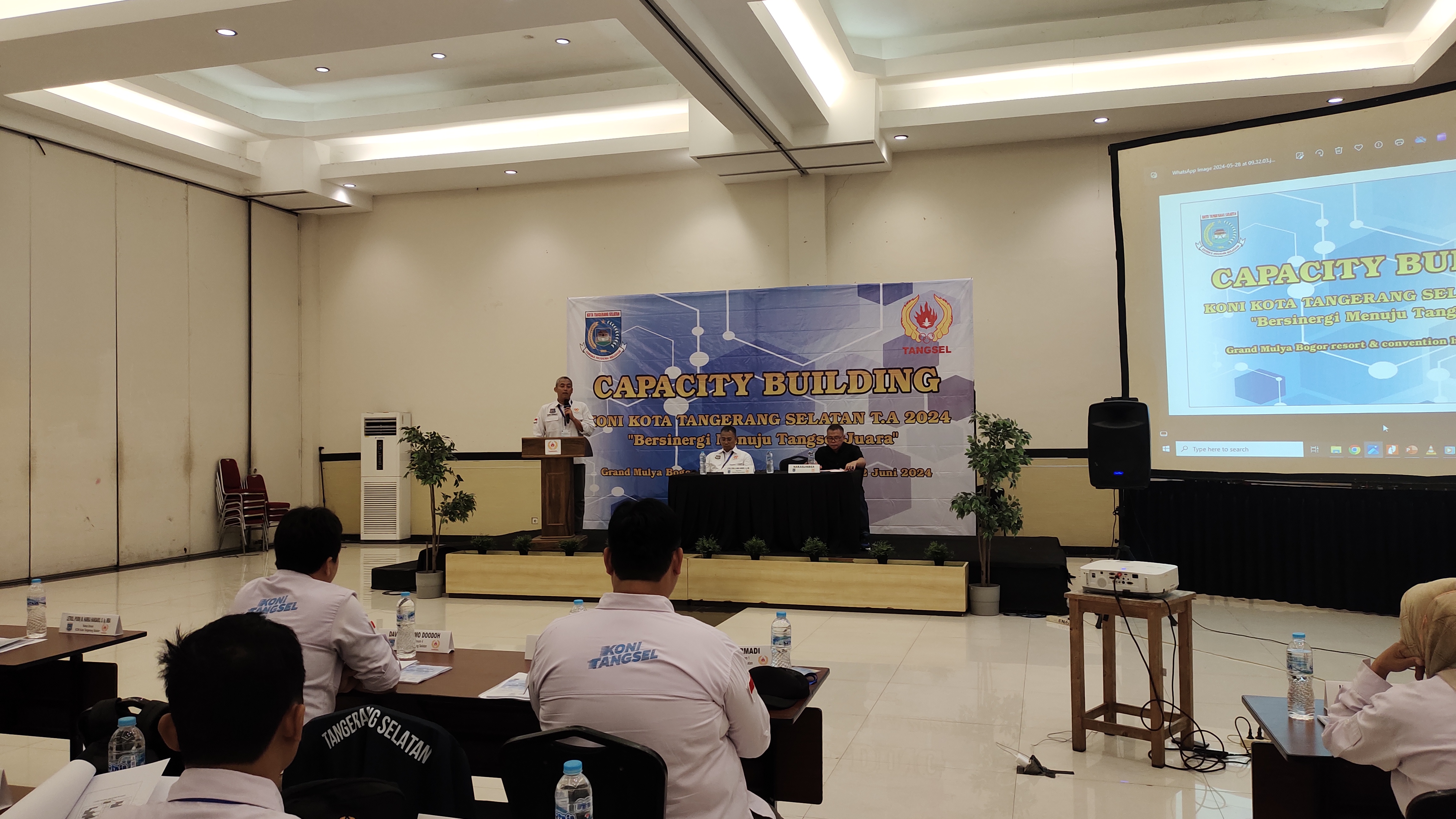 Target Porprov Juara Umum, KONI Tangsel Tingkatkan SDM Melalui Capacity BuildingÂ 