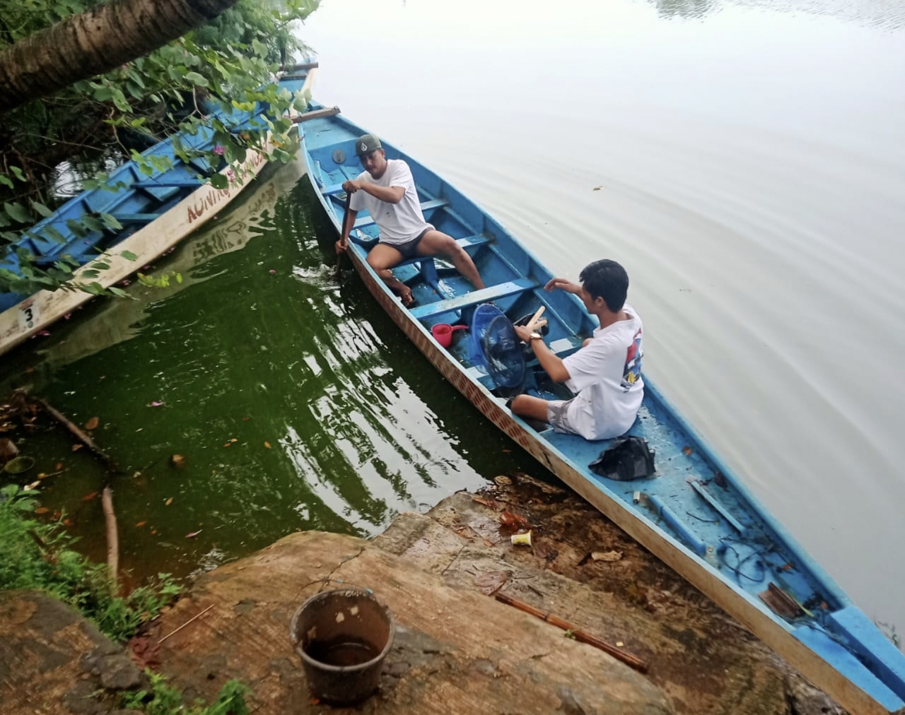 OKP Ganespa Tangsel Operasi Bersih-Bersih Situ 7 Muara