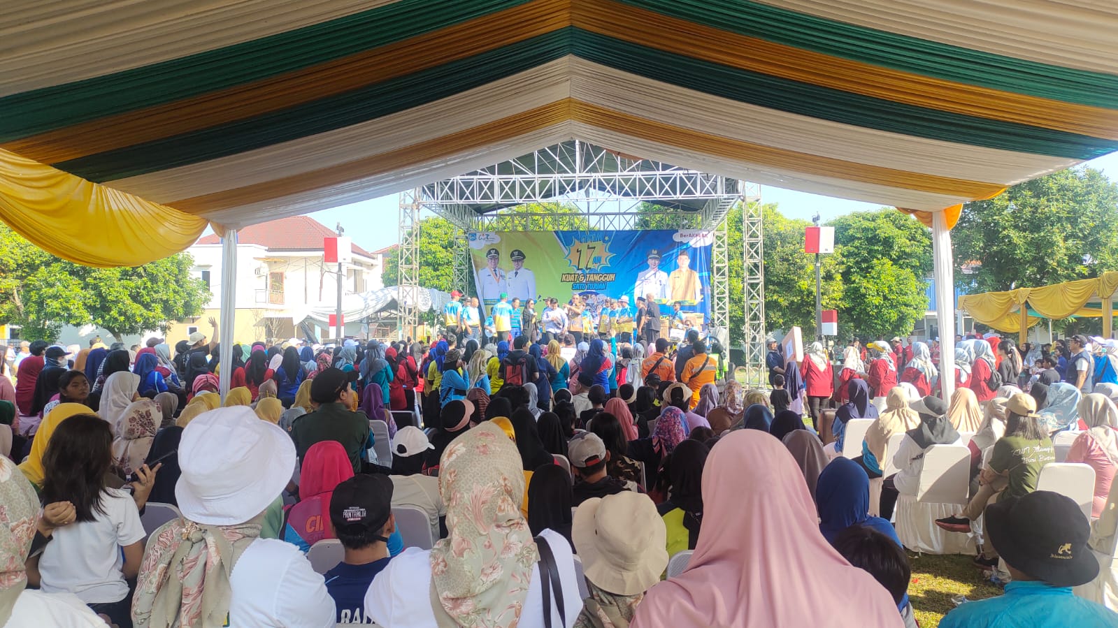 Ciputat Timur Rayakan HUT ke-17, Camat Termuda Beri Semangat Jangan Kendor