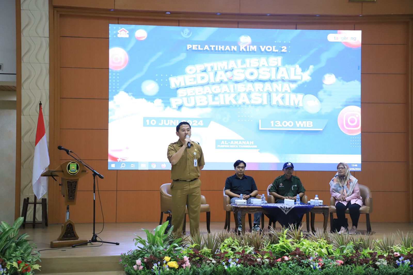 KIM Kota Tangerang Optimalkan Media Sosial Kembangkan Potensi Wilayah