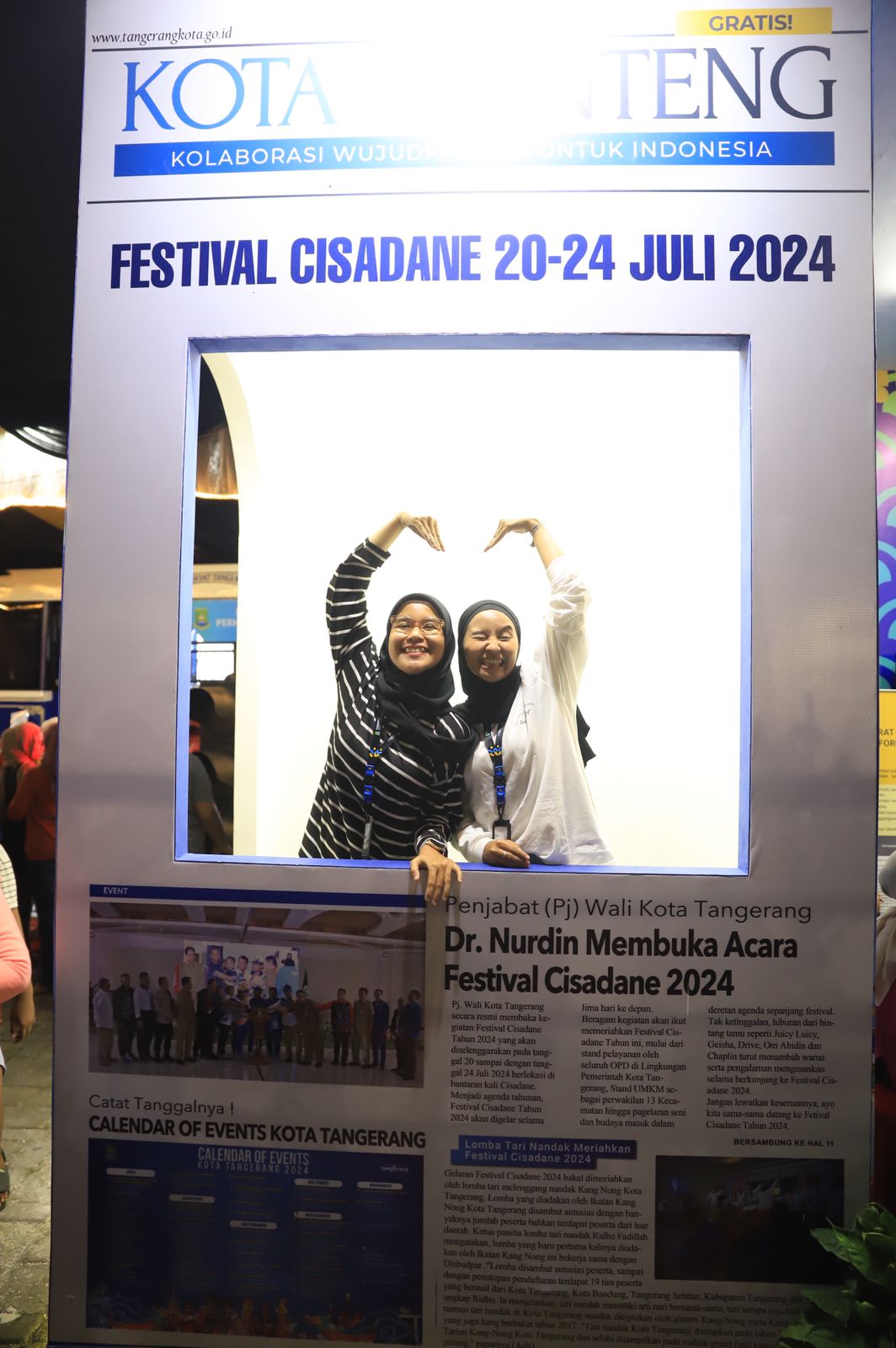 Festival Cisadane Dikunjungi 59.591 Wisatawan