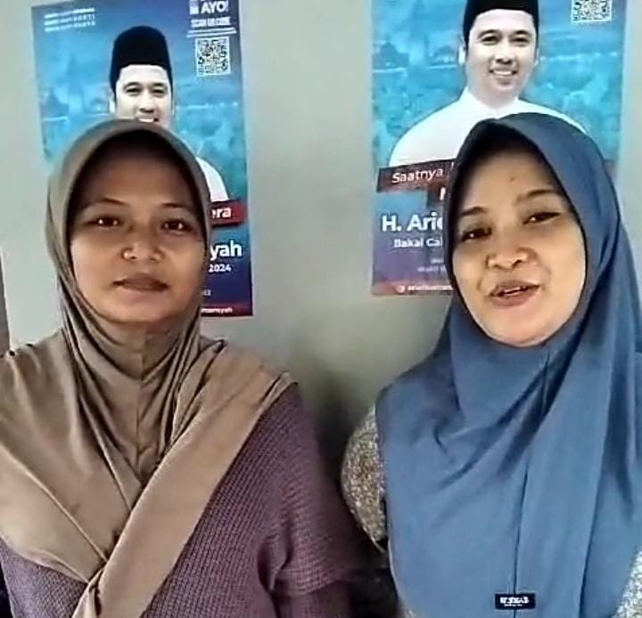 Arief Wismansyah Didoakan 2 Bumil Agar Jadi Gubernur Banten