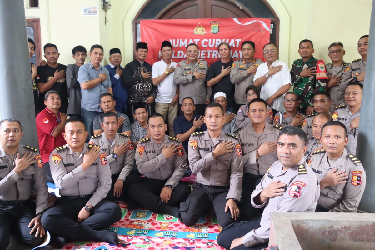 Siswa SIP Angkatan 53 Gel 1 Tahun 2024 Gelar Jumat Curhat di Pakujaya Tangsel