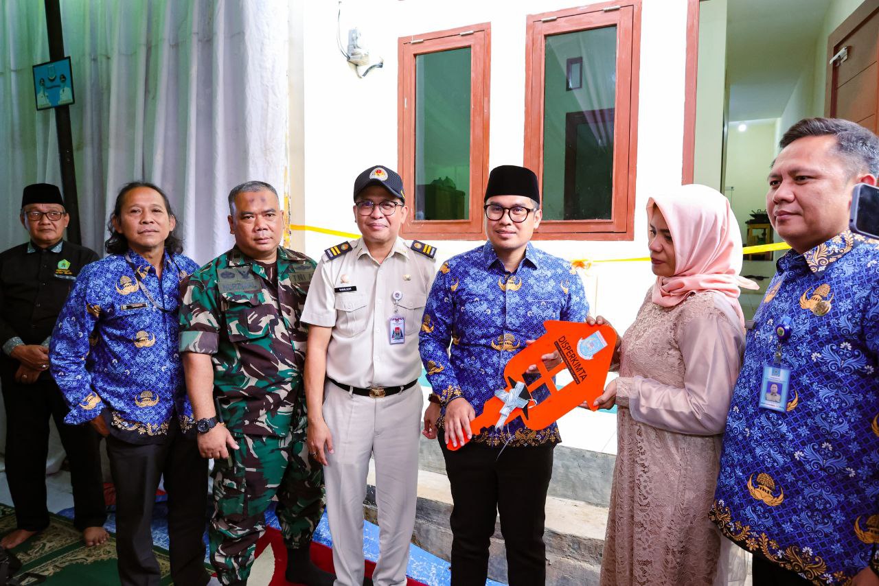65 Warga Ciputat Timur Terima Kunci Bedah Rumah, Diserahkan Langsung Pilar Saga