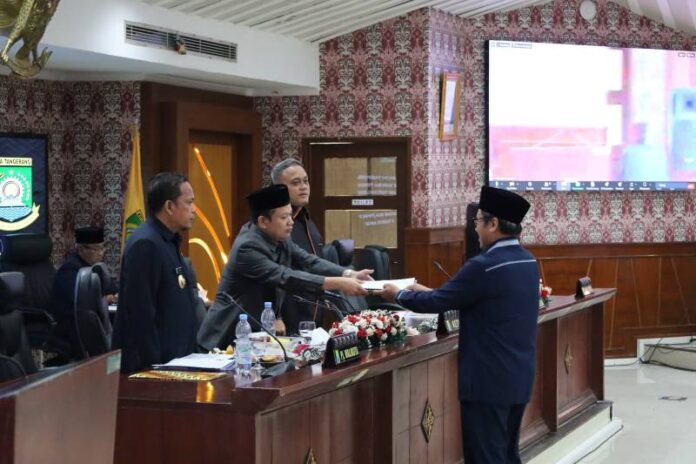 DPRD Kota Tangerang Bahas Rancangan Nota Kesepakatan KUA PPAS 2024