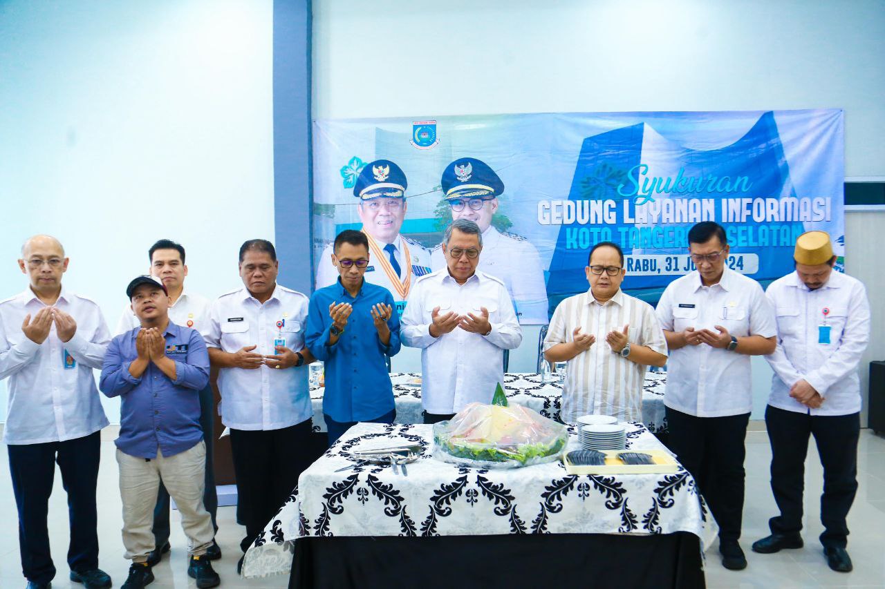 Walikota Tangsel &amp; Ketua DPRD Syukuran Gedung Layanan Informasi Wartawan