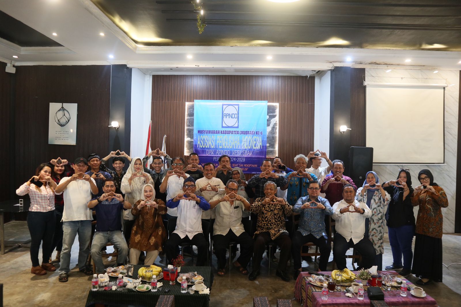 Muskab VI DPK Apindo Lebak, H. Pepep Terpilih Aklamasi Periode 2024-2029
