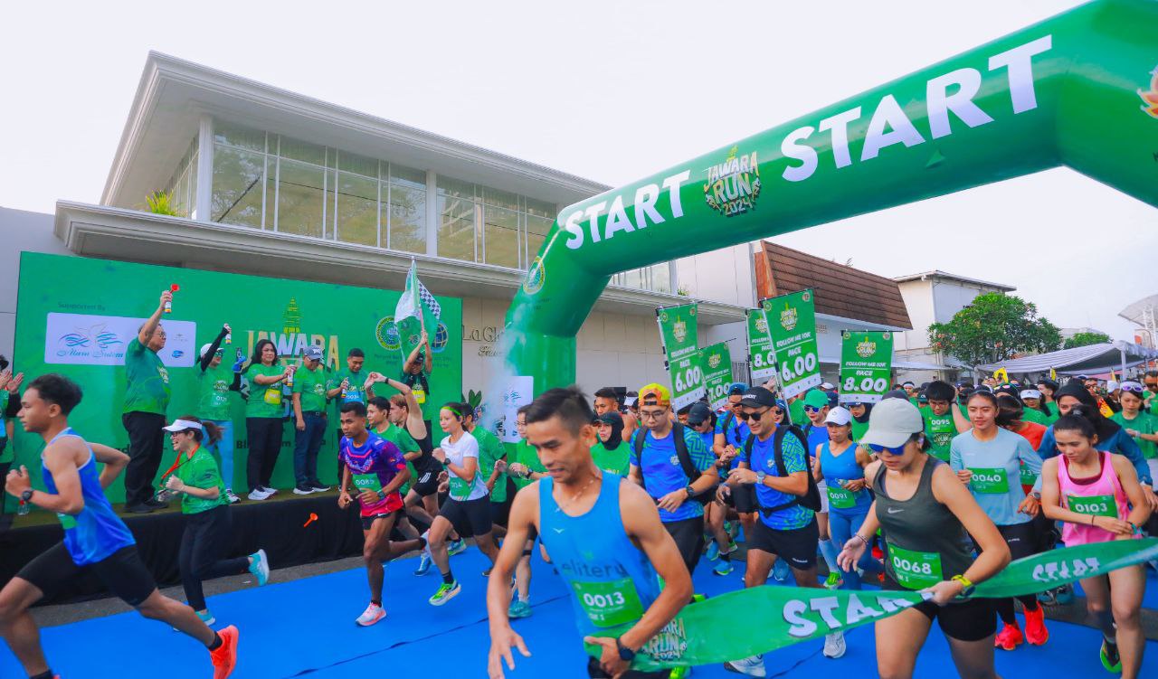 Jawara Run 2024 Diminati Banyak Peserta, Benyamin Yang Melepas